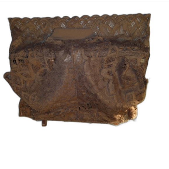 Danskin Large Tan Lace Bralette Two piece Set NWT - Picture 8 of 8
